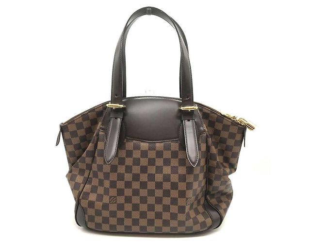 Louis Vuitton Verona GM Damier Ebene Tote Bag Braun - Ansicht 2