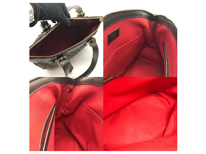 Louis Vuitton Verona GM Damier Ebene Tote Bag Braun - Ansicht 5