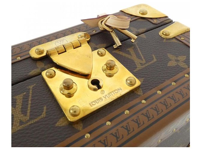 Coffret Trésor Louis Vuitton Marrone - vista 7