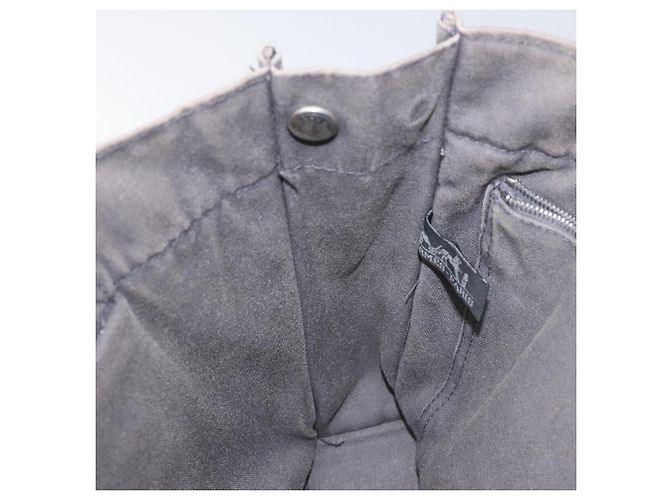 Hermès HERMES Fourre Tout PM Handtasche aus Canvas Grau Auth ti2740 Braun - Ansicht 19