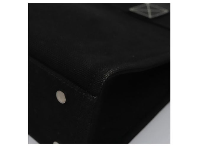 Borsa a mano in tela nera BURBERRY Blue Label Auth ac3538 Nero - vista 16