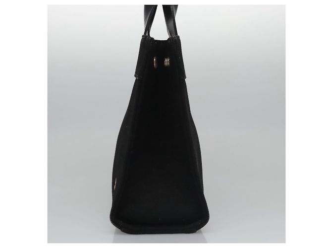 Borsa a mano in tela nera BURBERRY Blue Label Auth ac3538 Nero - vista 3