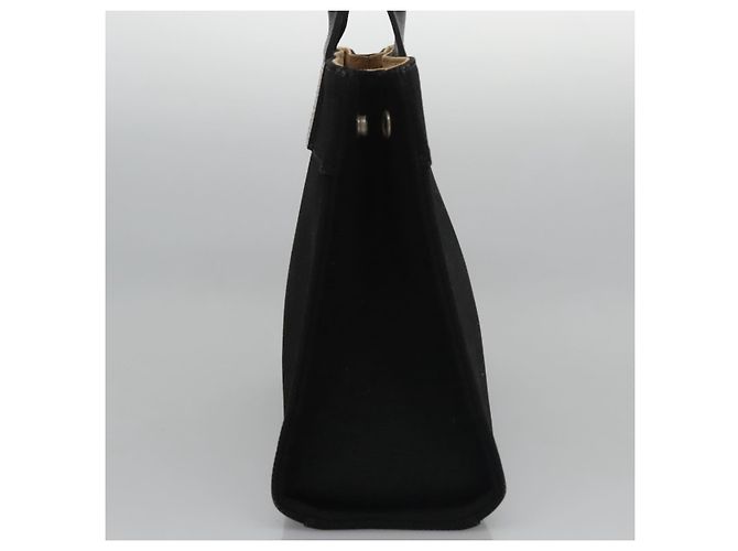 Borsa a mano in tela nera BURBERRY Blue Label Auth ac3538 Nero - vista 4