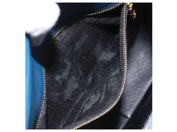 LOUIS VUITTON Borsa a Spalla Epi Saint Cloud GM Blu Toledo M52195 LV Auth yk16925 - vista 10