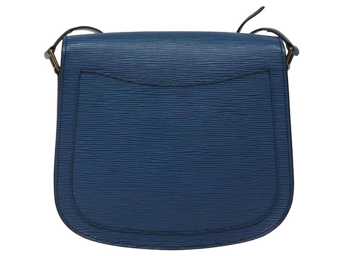 LOUIS VUITTON Borsa a Spalla Epi Saint Cloud GM Blu Toledo M52195 LV Auth yk16925 - vista 2