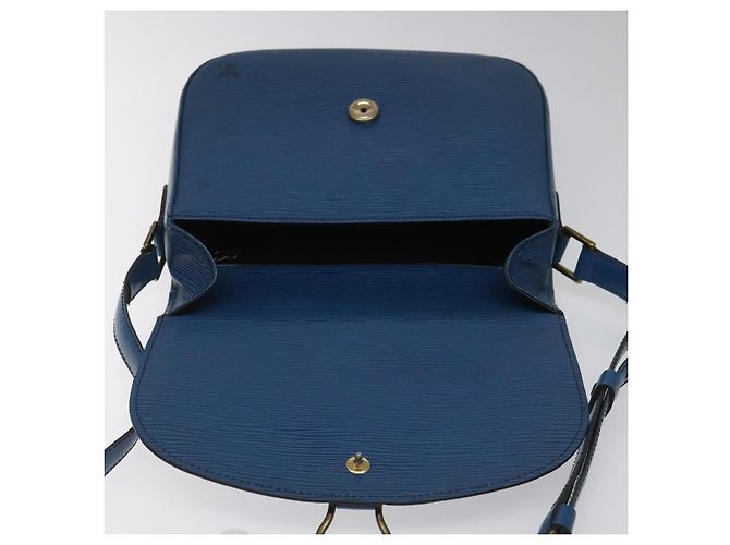 LOUIS VUITTON Borsa a Spalla Epi Saint Cloud GM Blu Toledo M52195 LV Auth yk16925 - vista 20