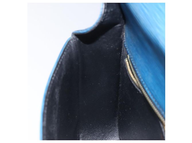 LOUIS VUITTON Borsa a Spalla Epi Saint Cloud GM Blu Toledo M52195 LV Auth yk16925 - vista 24