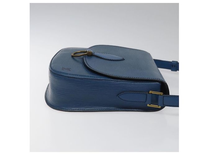 LOUIS VUITTON Borsa a Spalla Epi Saint Cloud GM Blu Toledo M52195 LV Auth yk16925 - vista 3