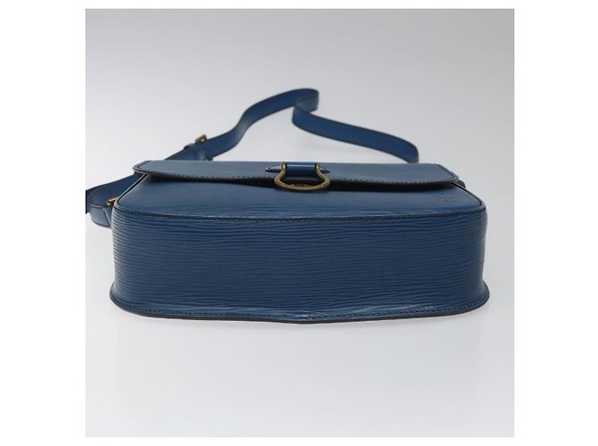 LOUIS VUITTON Borsa a Spalla Epi Saint Cloud GM Blu Toledo M52195 LV Auth yk16925 - vista 5