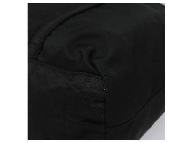 PRADA Borsa Tote Nylon Nera Argento Auth bs21891 Nero - vista 15