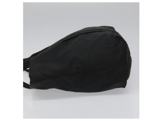 PRADA Borsa Tote Nylon Nera Argento Auth bs21891 Nero - vista 4