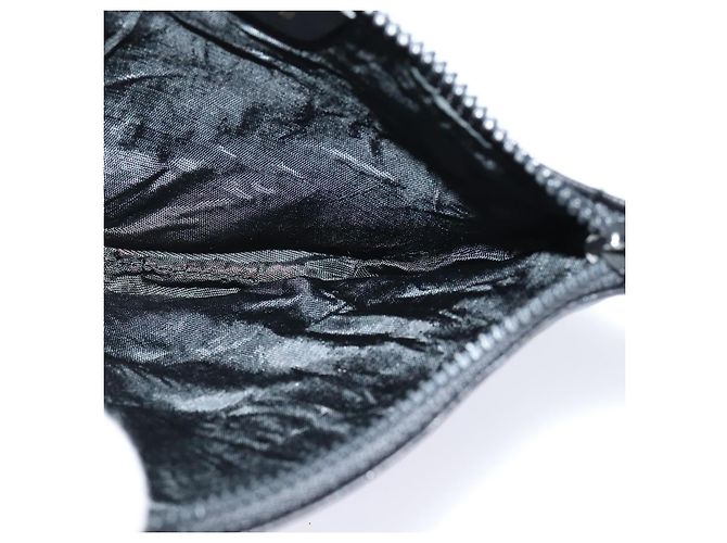 Céline Borsa a spalla CELINE in pelle nera e oro Auth 110823 Nero D'oro - vista 27