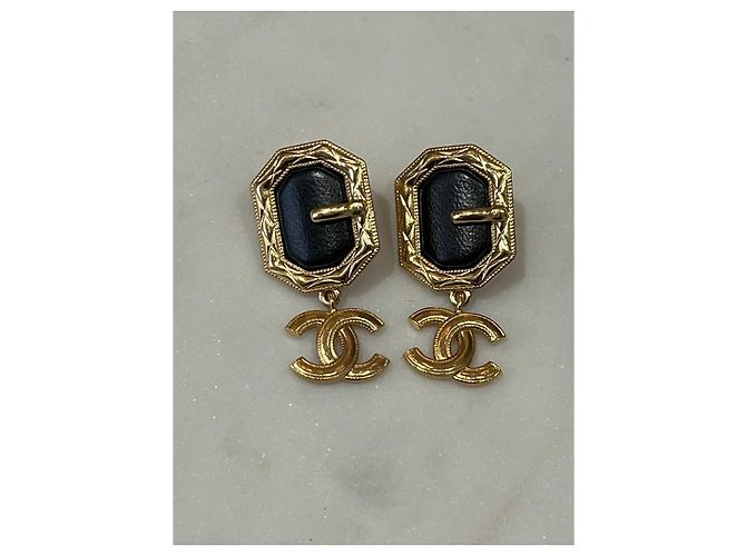 CHANEL Ohrringe T. Metall Golden - Ansicht 2