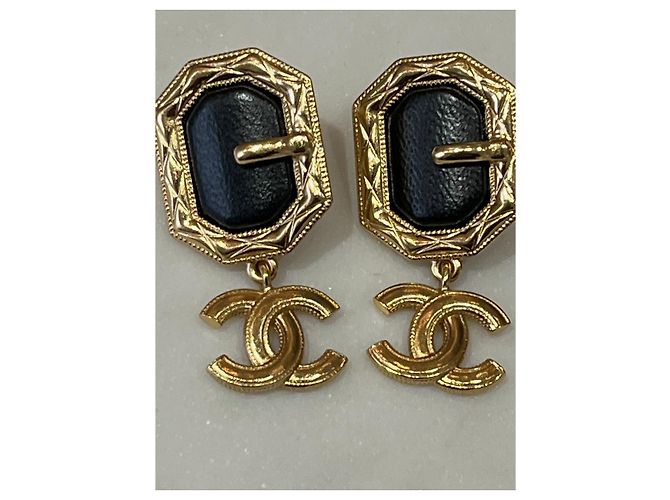 CHANEL Ohrringe T. Metall Golden - Ansicht 3