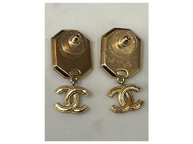 CHANEL Ohrringe T. Metall Golden - Ansicht 4
