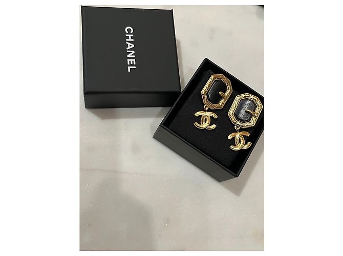 CHANEL Ohrringe T. Metall Golden - Ansicht 5