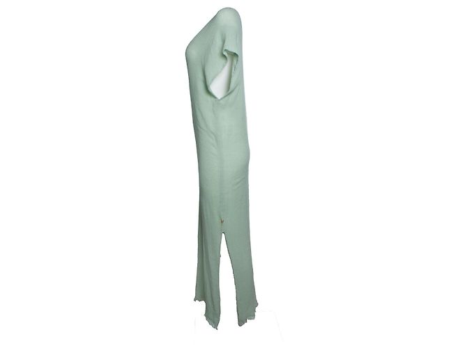 Autre Marque Caravana, abito verde oversize senza maniche - vista 4