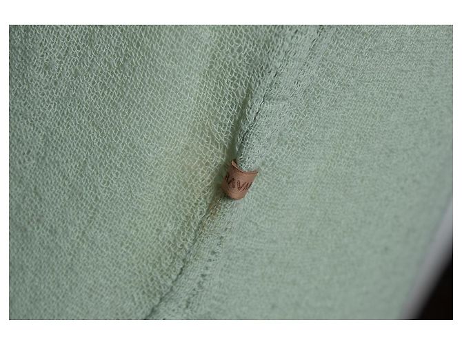 Autre Marque Caravana, abito verde oversize senza maniche - vista 7