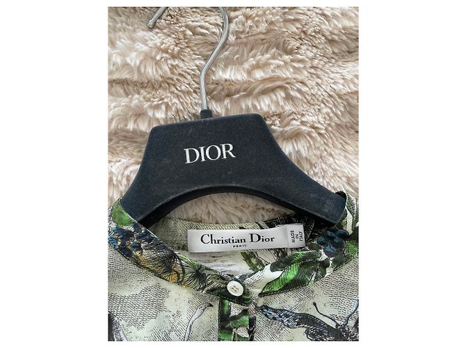 Túnica larga Dior de algodón, fr40 - vista 4