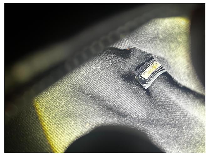 Borsa a tracolla Chanel uniforme nera Nero - vista 7