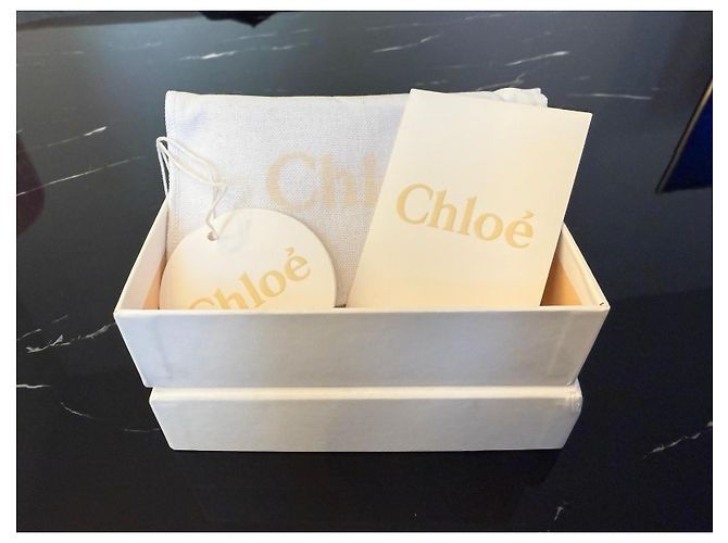 Chloé Monedero porta tarjetas Malou Negro - vista 4