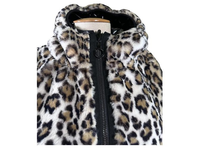 Goldbergh Sunna Jacke Doppelseitig Schwarz Leopardenmuster Mehrfarben - Ansicht 10