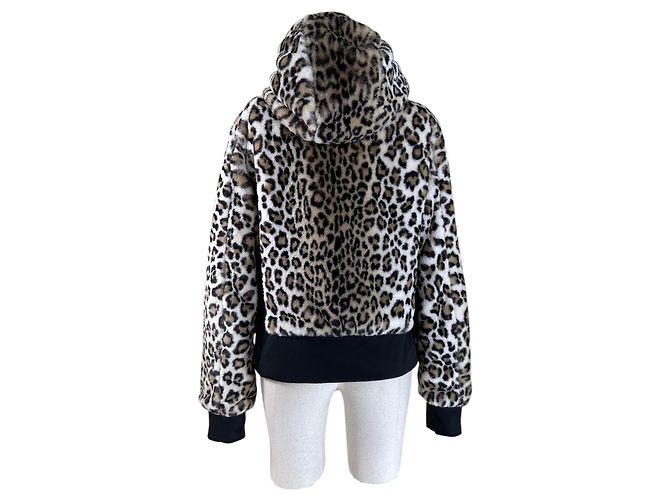 Goldbergh Sunna Jacke Doppelseitig Schwarz Leopardenmuster Mehrfarben - Ansicht 12
