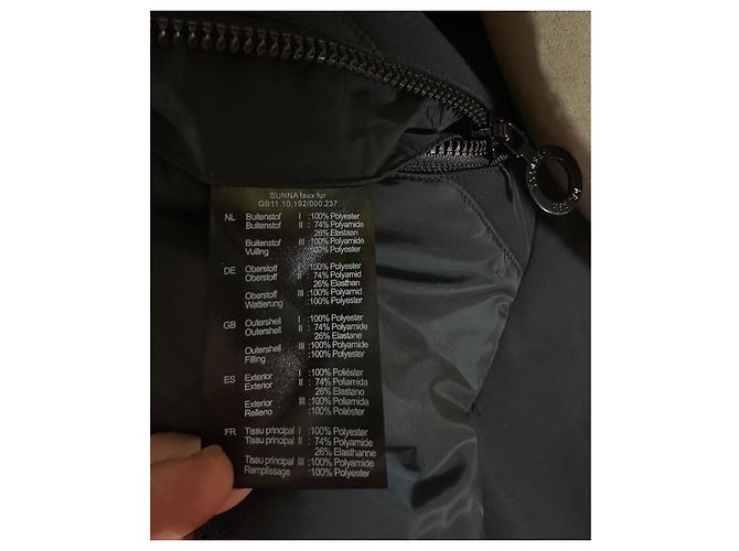 Goldbergh Sunna Jacke Doppelseitig Schwarz Leopardenmuster Mehrfarben - Ansicht 15