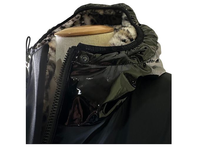 Goldbergh Sunna Jacke Doppelseitig Schwarz Leopardenmuster Mehrfarben - Ansicht 8