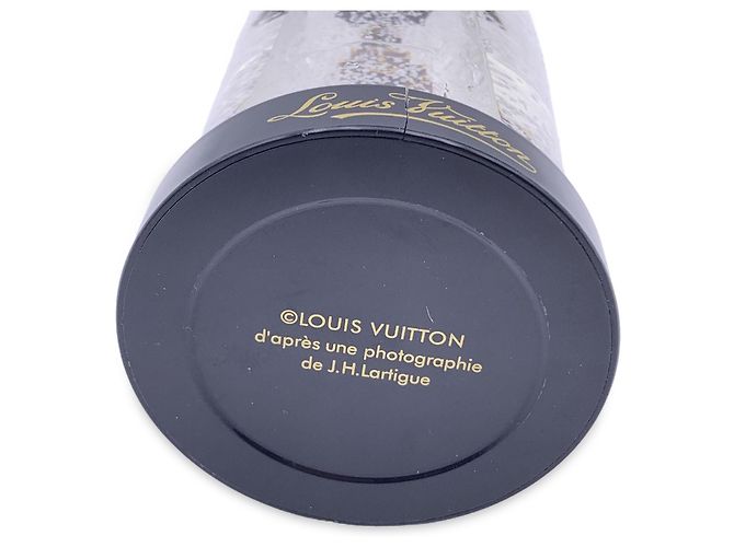 Louis Vuitton Seltene Schneekugel Reisetasche Eiffelturm Wohnkultur Braun - Ansicht 5