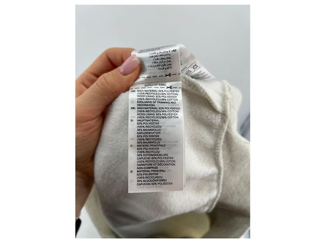 ADIDAS Strickwaren und Sweatshirts T.International S Polyester Grau - Ansicht 6