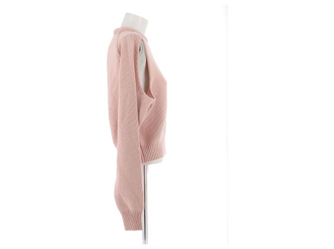 Autre Marque UNTERSCHRIFTLOS / UNTERSCHRIFTLOS Strickwaren T.International XS Wolle Pink - Ansicht 3