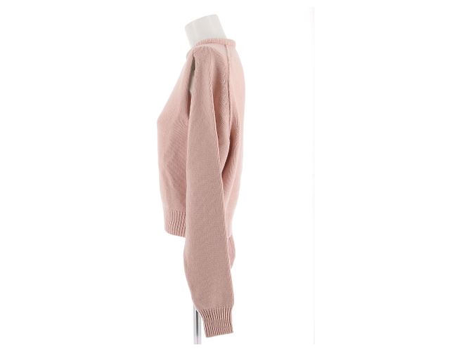 Autre Marque UNTERSCHRIFTLOS / UNTERSCHRIFTLOS Strickwaren T.International XS Wolle Pink - Ansicht 4