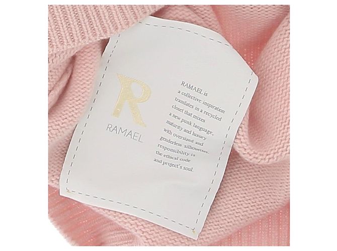 Autre Marque UNTERSCHRIFTLOS / UNTERSCHRIFTLOS Strickwaren T.International XS Wolle Pink - Ansicht 5