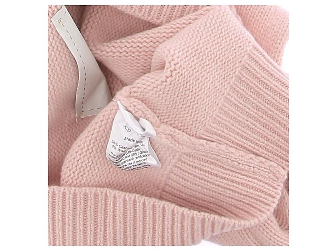 Autre Marque UNTERSCHRIFTLOS / UNTERSCHRIFTLOS Strickwaren T.International XS Wolle Pink - Ansicht 6