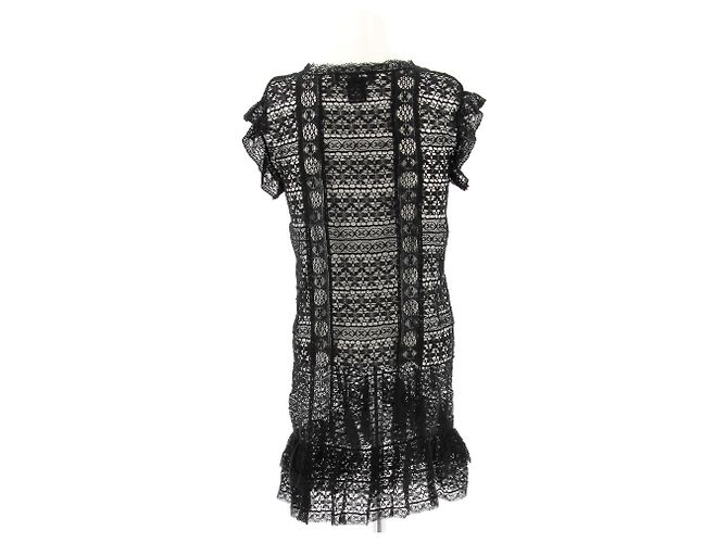 ISABEL MARANT Vestidos T.0-5 1 Algodón Negro - vista 2