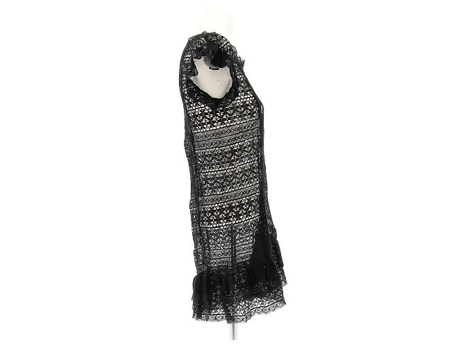 ISABEL MARANT Vestidos T.0-5 1 Algodón Negro - vista 3