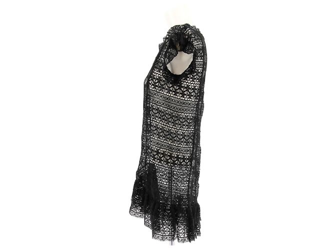 ISABEL MARANT Vestidos T.0-5 1 Algodón Negro - vista 4
