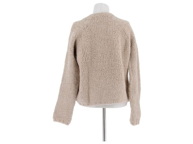 Autre Marque TAK ORI Strickwaren T.International S Wolle Beige - Ansicht 2