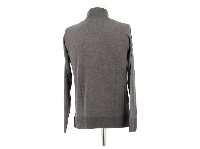 Autre Marque VAKKO Strickwaren T.International XS Viskose Grau - Ansicht 2