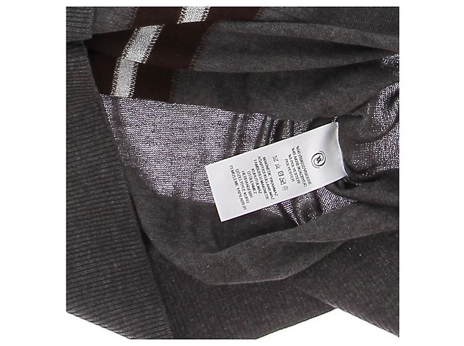 Autre Marque VAKKO Strickwaren T.International XS Viskose Grau - Ansicht 6