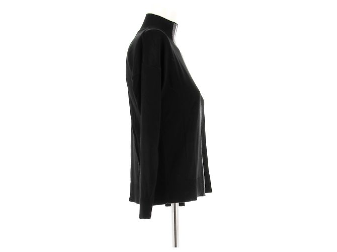 Autre Marque VAKKO Strickwaren T.International S Viskose Schwarz - Ansicht 3