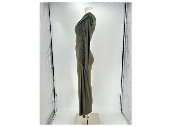 Autre Marque TOVE Kleid T.FR 38 Viskose Khaki - Ansicht 4