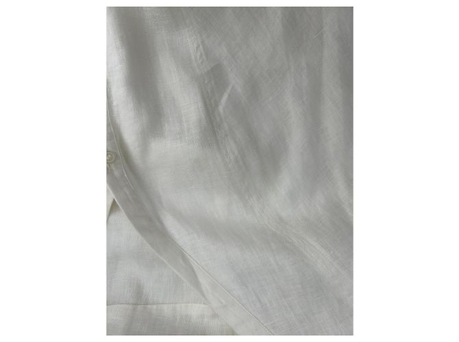 Vestido COS T.FR 38 de lino Blanco - vista 6
