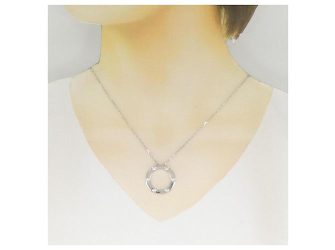 Collana Love Cartier in oro bianco 18K - vista 6