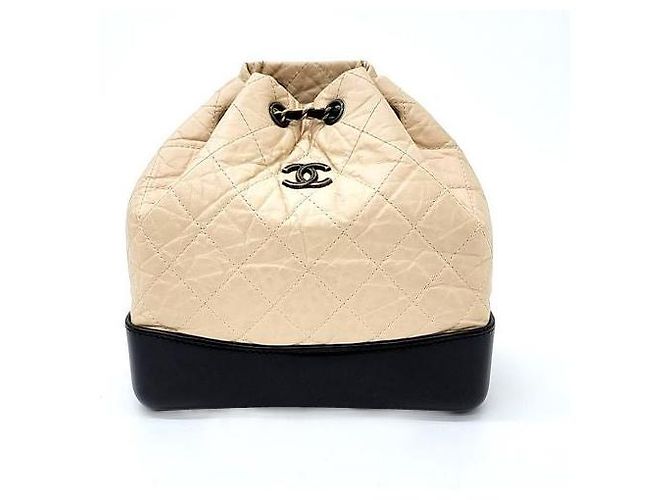 Chanel Gabrielle Rucksack Klein Braun - Ansicht 2