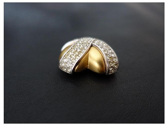 Spilla a forma di cuore Designer Givenchy Vintage 1980 D'oro - vista 6