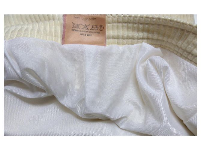 Courreges Courrèges Cordhose Ecru Größe 38 Aus weiß - Ansicht 5