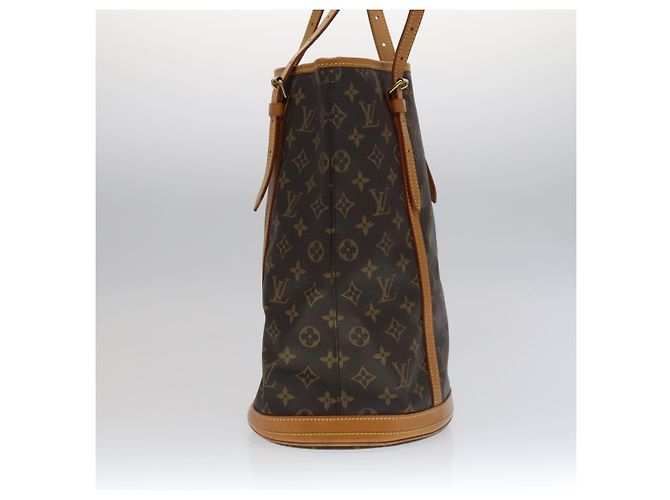 LOUIS VUITTON Borsa a Spalla Monogram Bucket GM M42236 LV Auth yk16923 Monogramma - vista 4