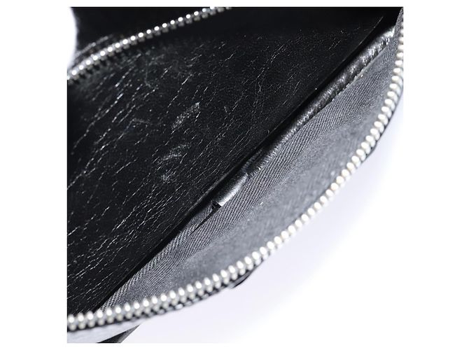 Chloé Borsa a tracolla in pelle nera e argento Chloe Paddington Auth hk2099 Nero - vista 10